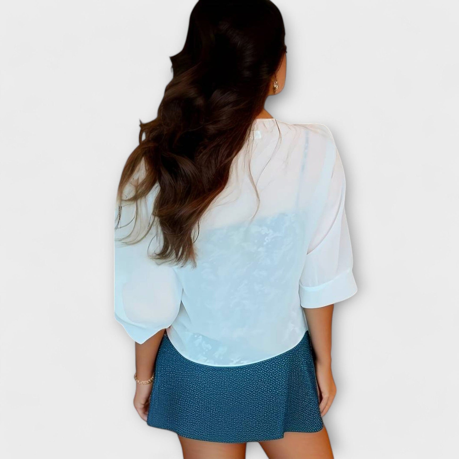 Olivia - Blusa con Frente Abierto Olivia - Blusa con Frente Abierto A minha loja 