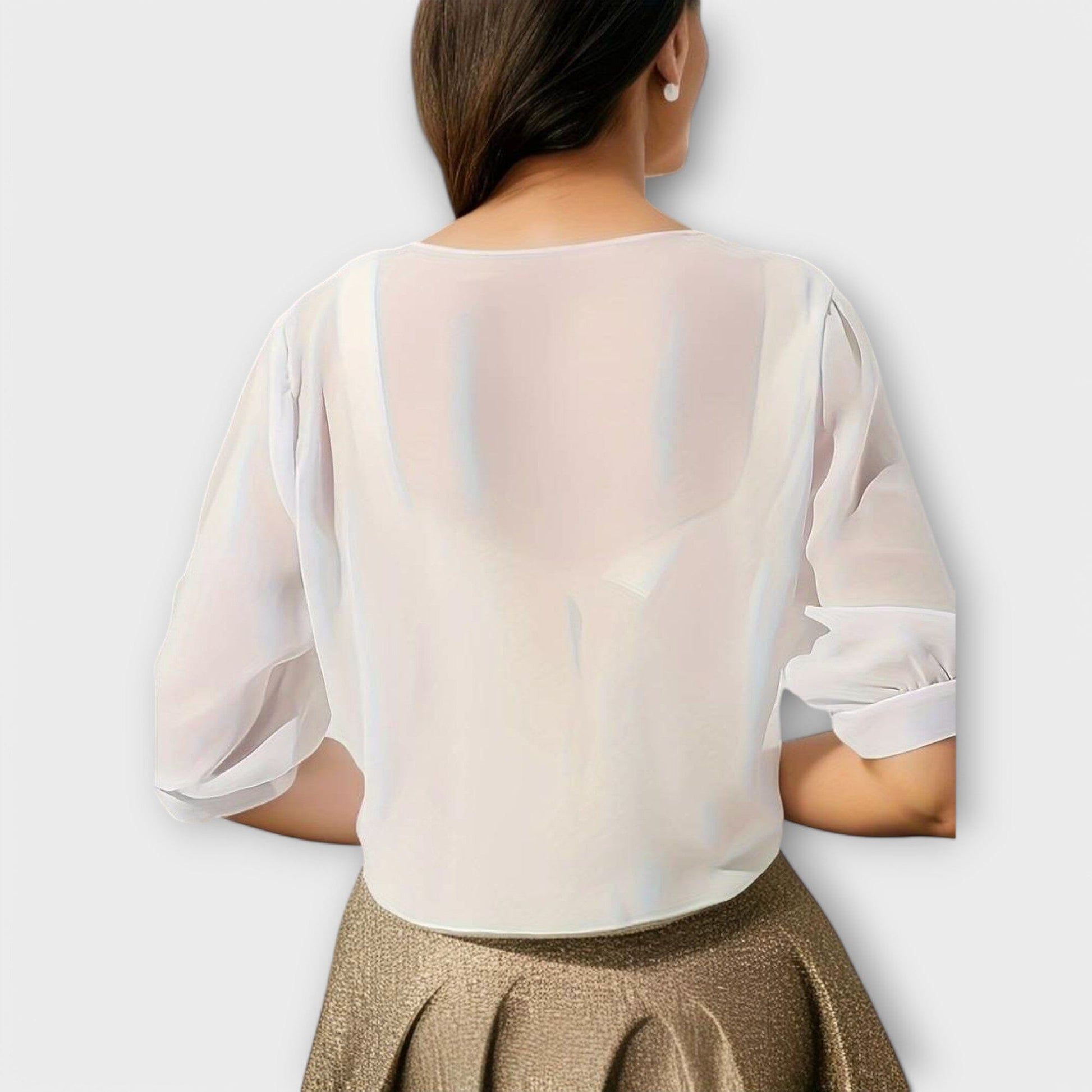 Olivia - Blusa con Frente Abierto Olivia - Blusa con Frente Abierto A minha loja 