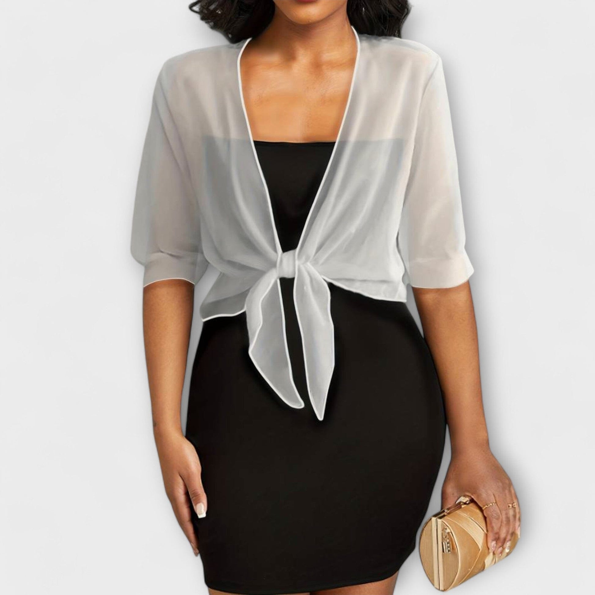 Olivia - Blusa con Frente Abierto Olivia - Blusa con Frente Abierto A minha loja Blanco XS 