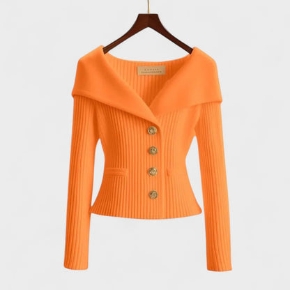 Isabela – Chaqueta de Punto Elegante