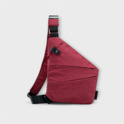 Rita. – Bolso bandolera antirrobo Rita. – Bolso bandolera antirrobo Rita Bordeaux Rechtshänder 