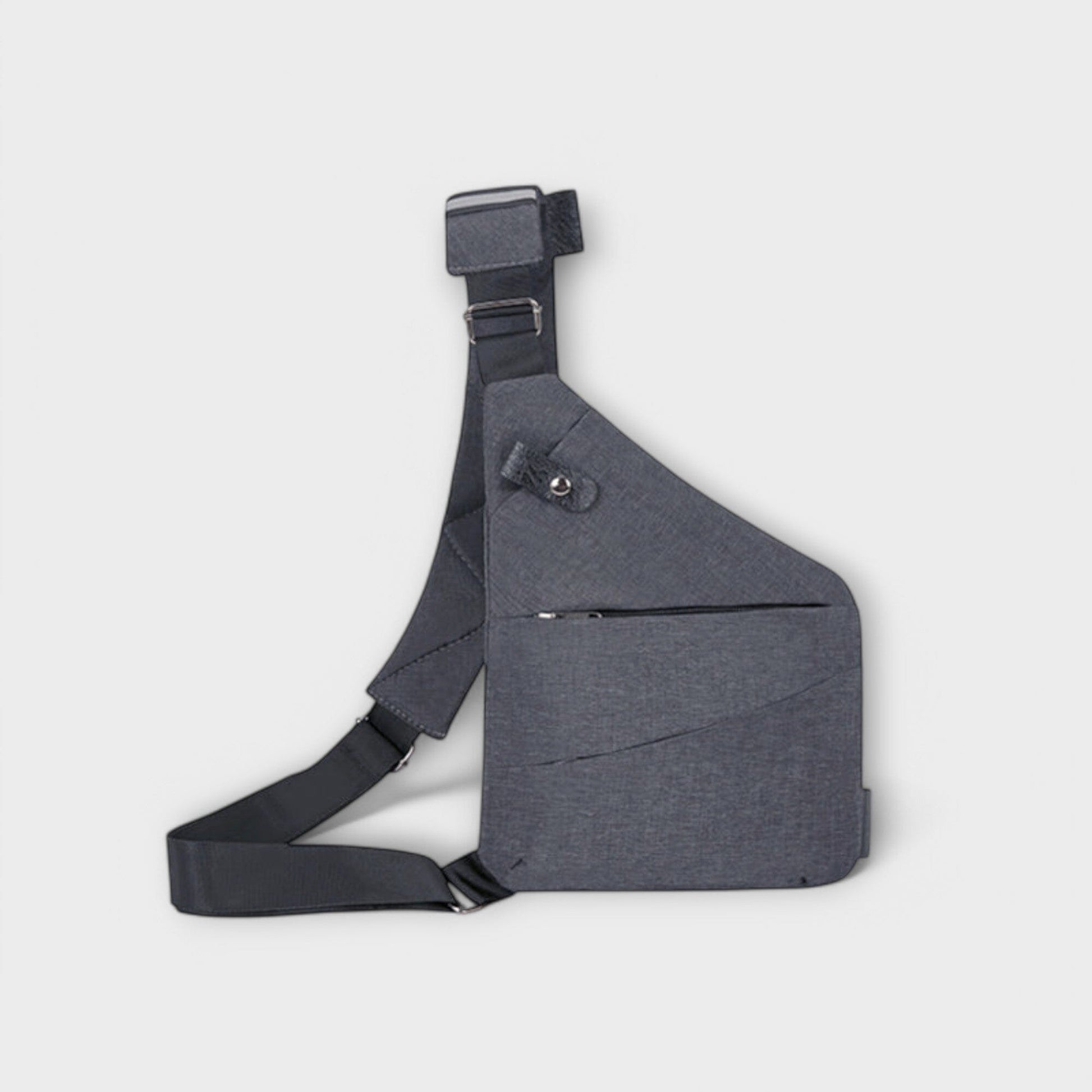 Rita. – Bolso bandolera antirrobo Rita. – Bolso bandolera antirrobo Rita Grau Rechtshänder 