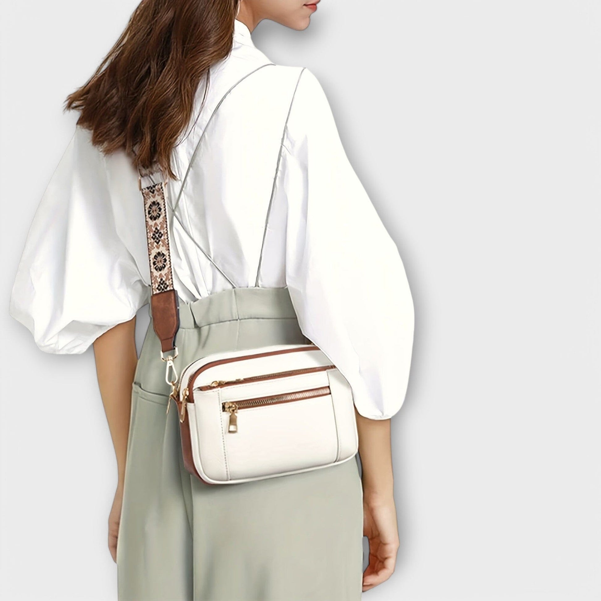 Rita. – Bolso bandolera de cuero vegano Rita. – Bolso bandolera de cuero vegano Rita 