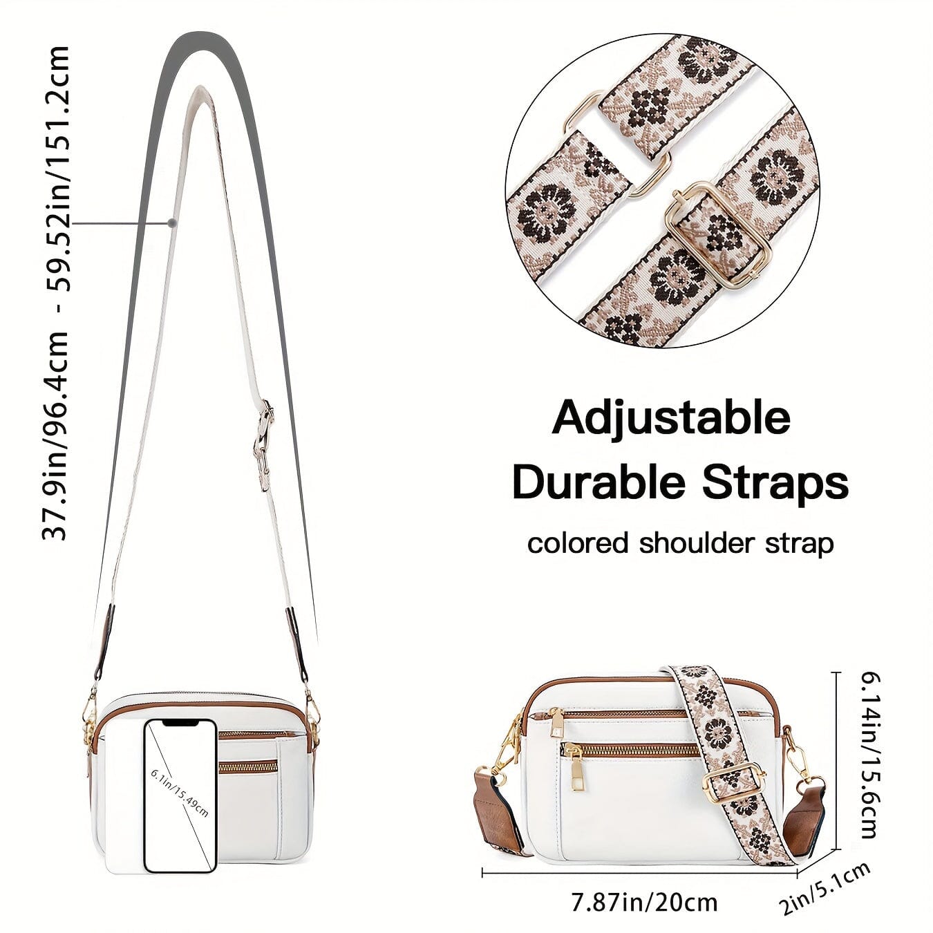 Rita. – Bolso bandolera de cuero vegano Rita. – Bolso bandolera de cuero vegano Rita 
