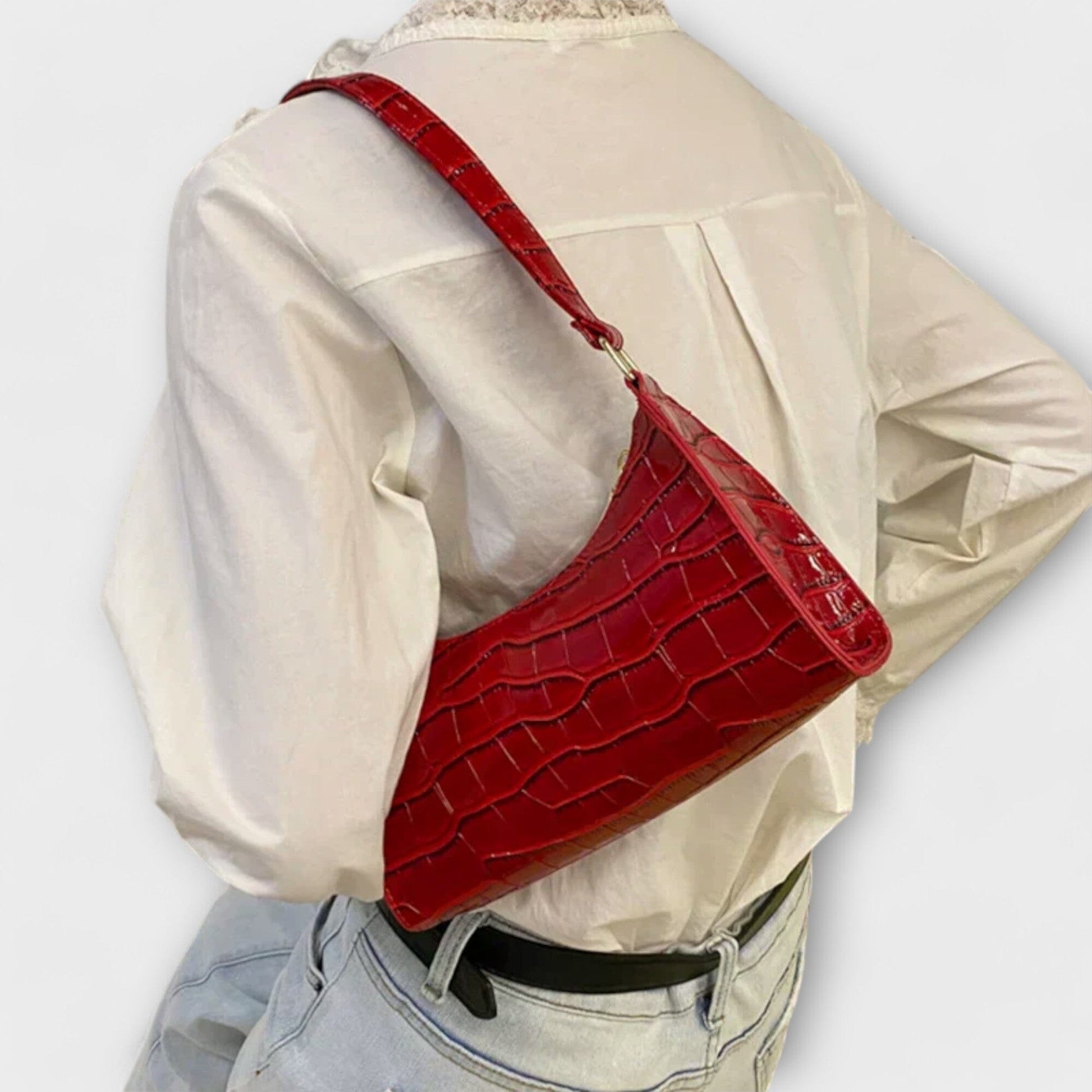 Rita. – Bolso de cuero brillante Rita. – Bolso de cuero brillante Rita 