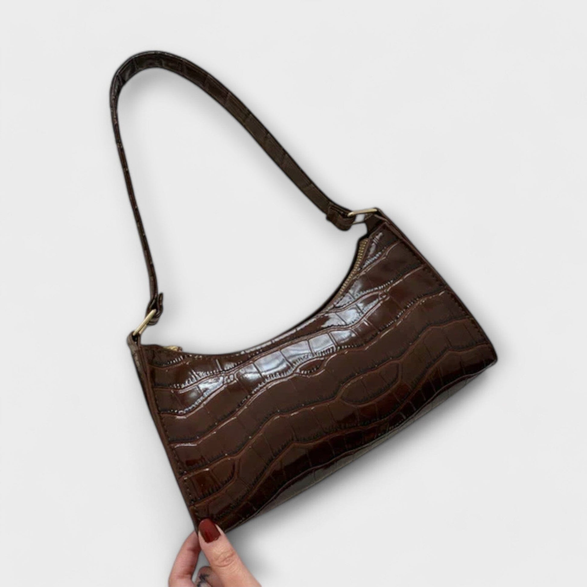 Rita. – Bolso de cuero brillante Rita. – Bolso de cuero brillante Rita Braun 