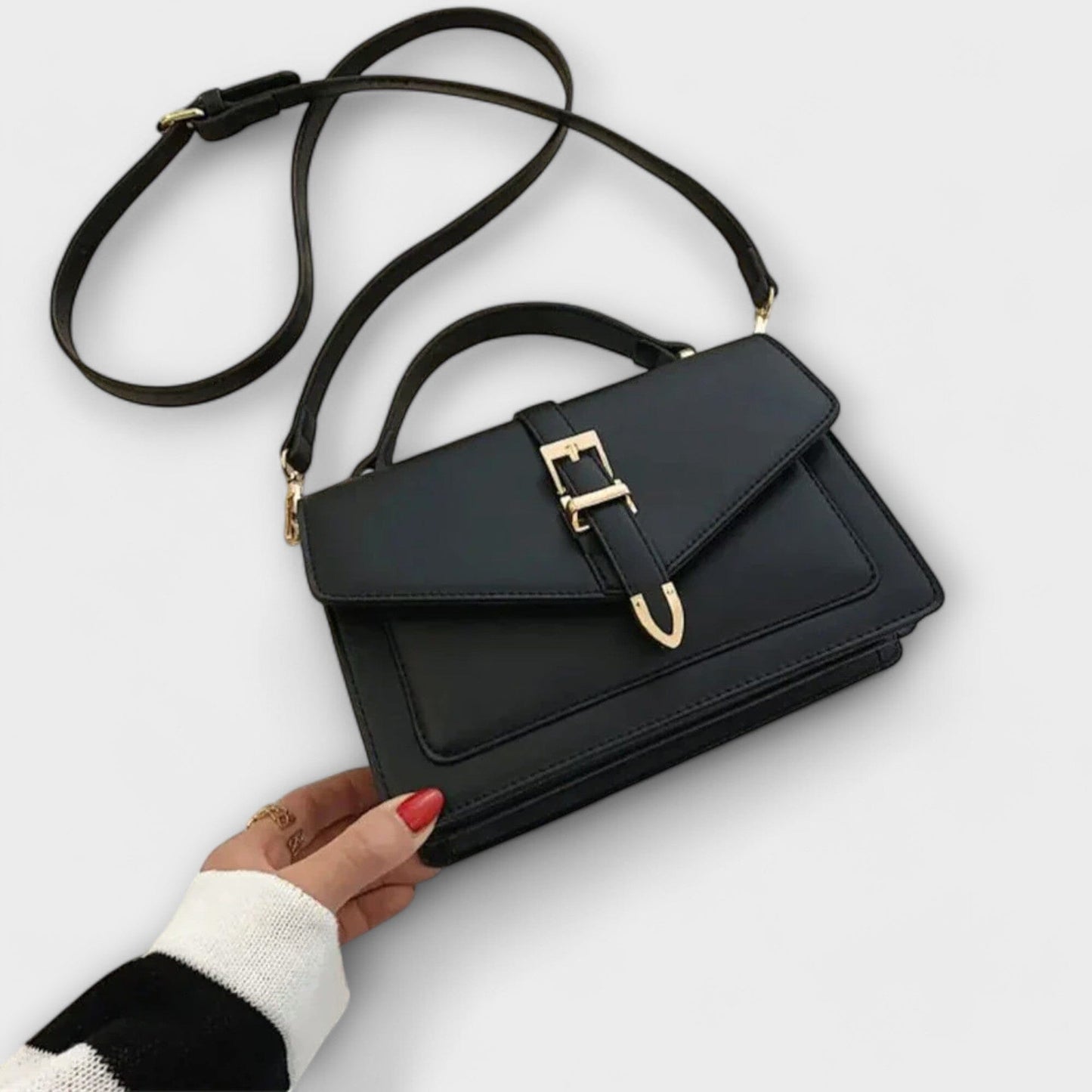 Rita. – Bolso de hombro clásico Rita. – Bolso de hombro clásico Rita Negro 