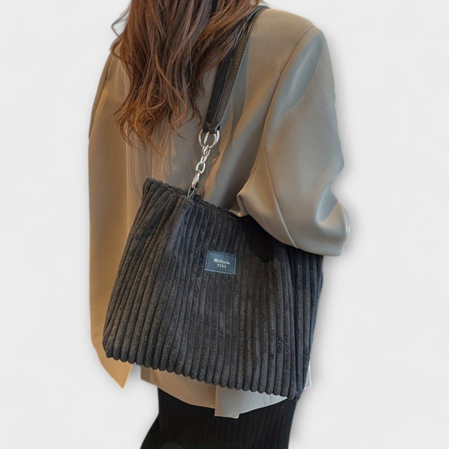 Rita. – Bolso de hombro de pana suave Rita. – Bolso de hombro de pana suave Rita 