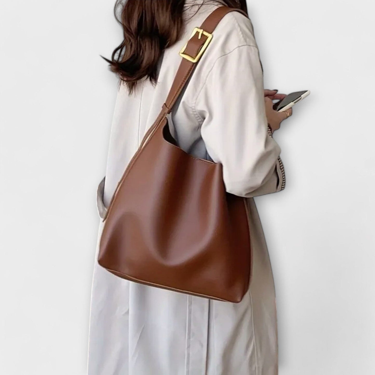 Rita. – Bolso de hombro elegante de cuero Rita. – Bolso de hombro elegante de cuero Rita 