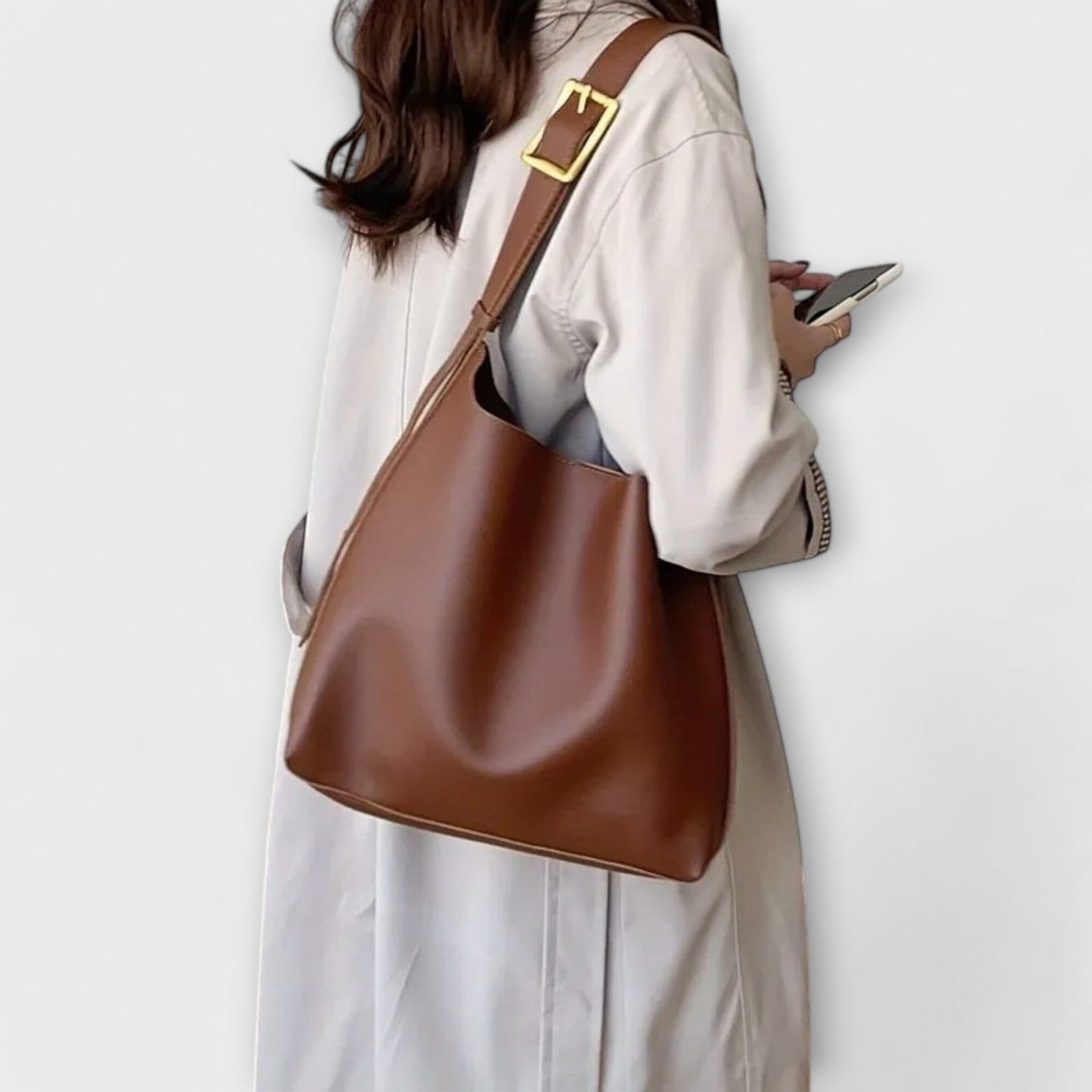Rita. – Bolso de hombro elegante de cuero Rita. – Bolso de hombro elegante de cuero Rita 