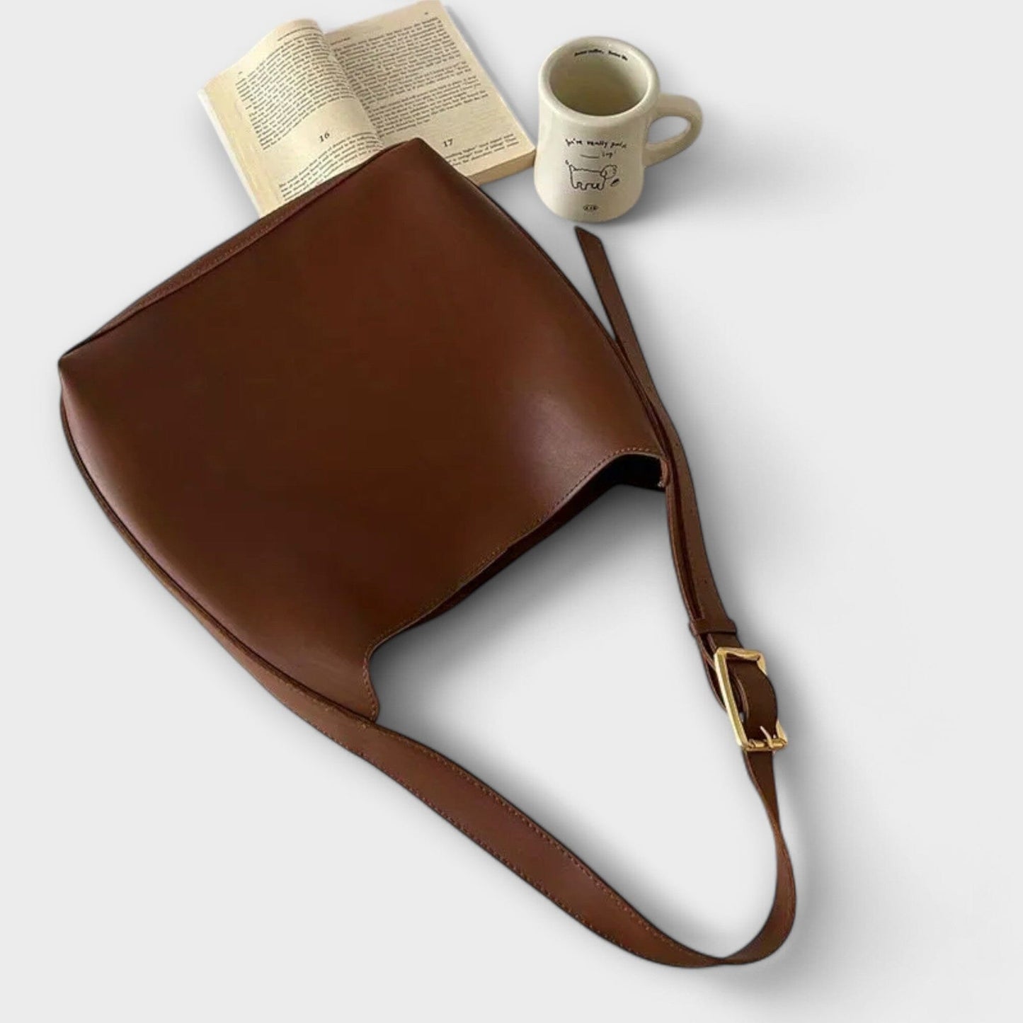 Rita. – Bolso de hombro elegante de cuero Rita. – Bolso de hombro elegante de cuero Rita 