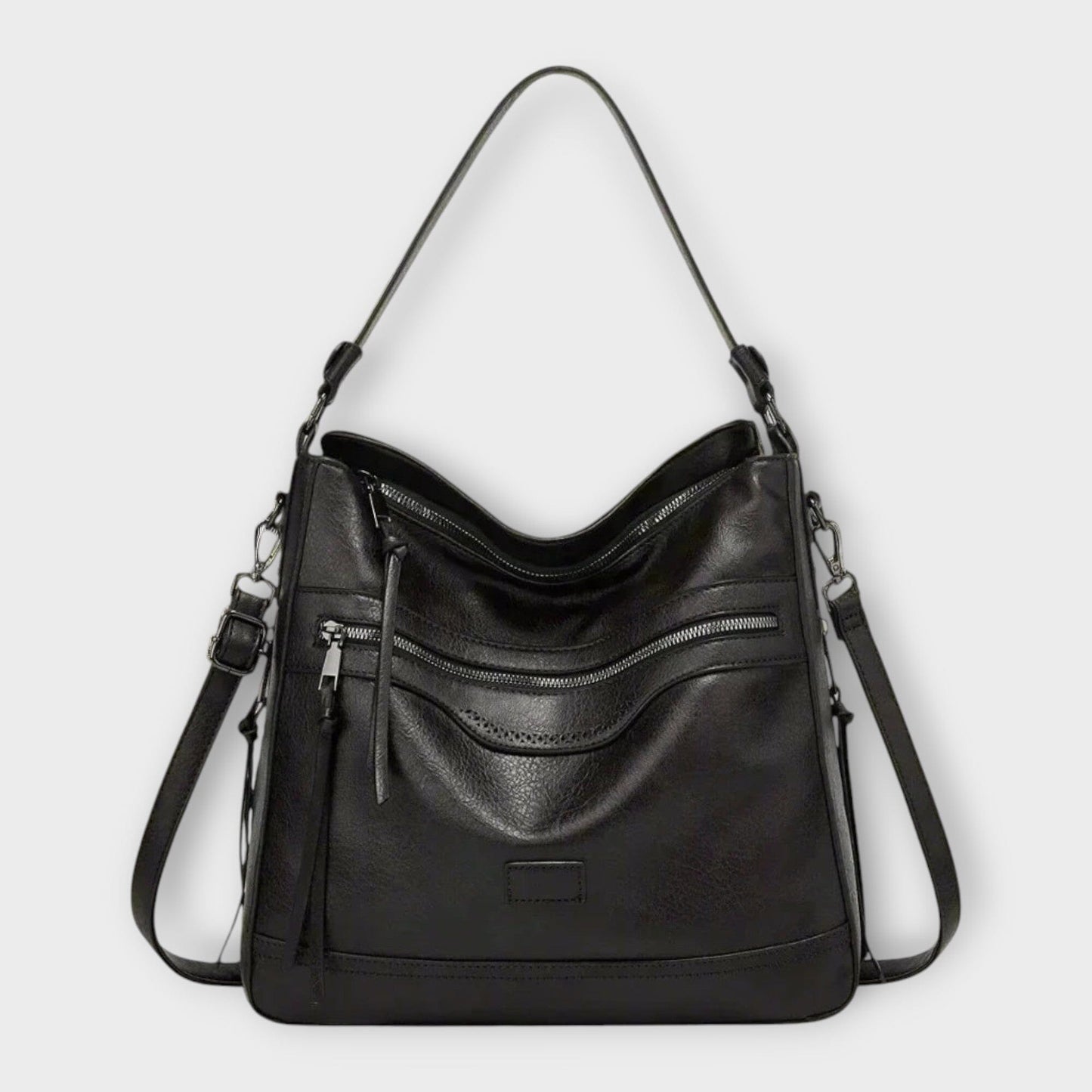 Rita. – Bolso de hombro retro clásico Rita. – Bolso de hombro retro clásico Rita Negro 