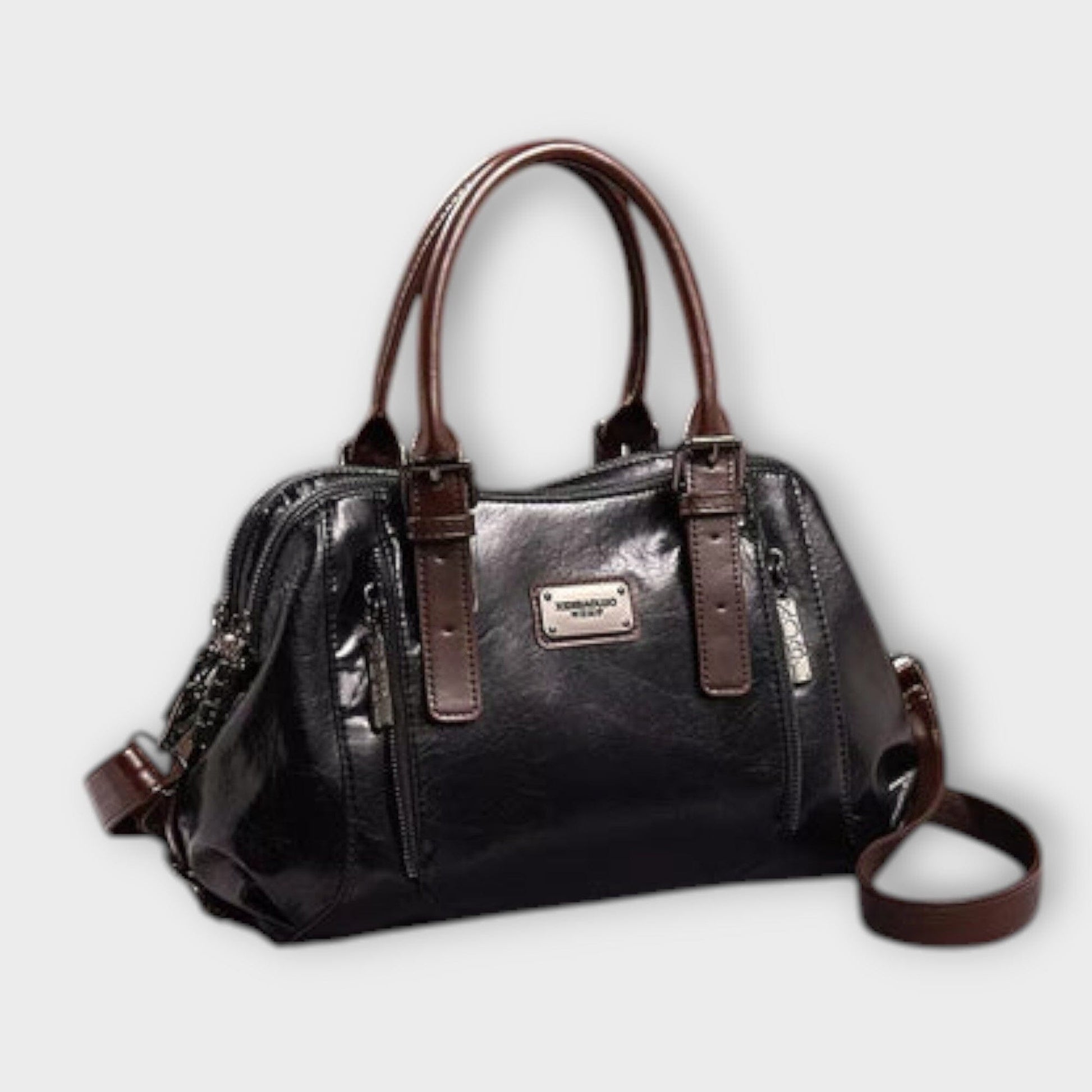 Rita. – Bolso de hombro vintage elegante Rita. – Bolso de hombro vintage elegante Rita Negro 