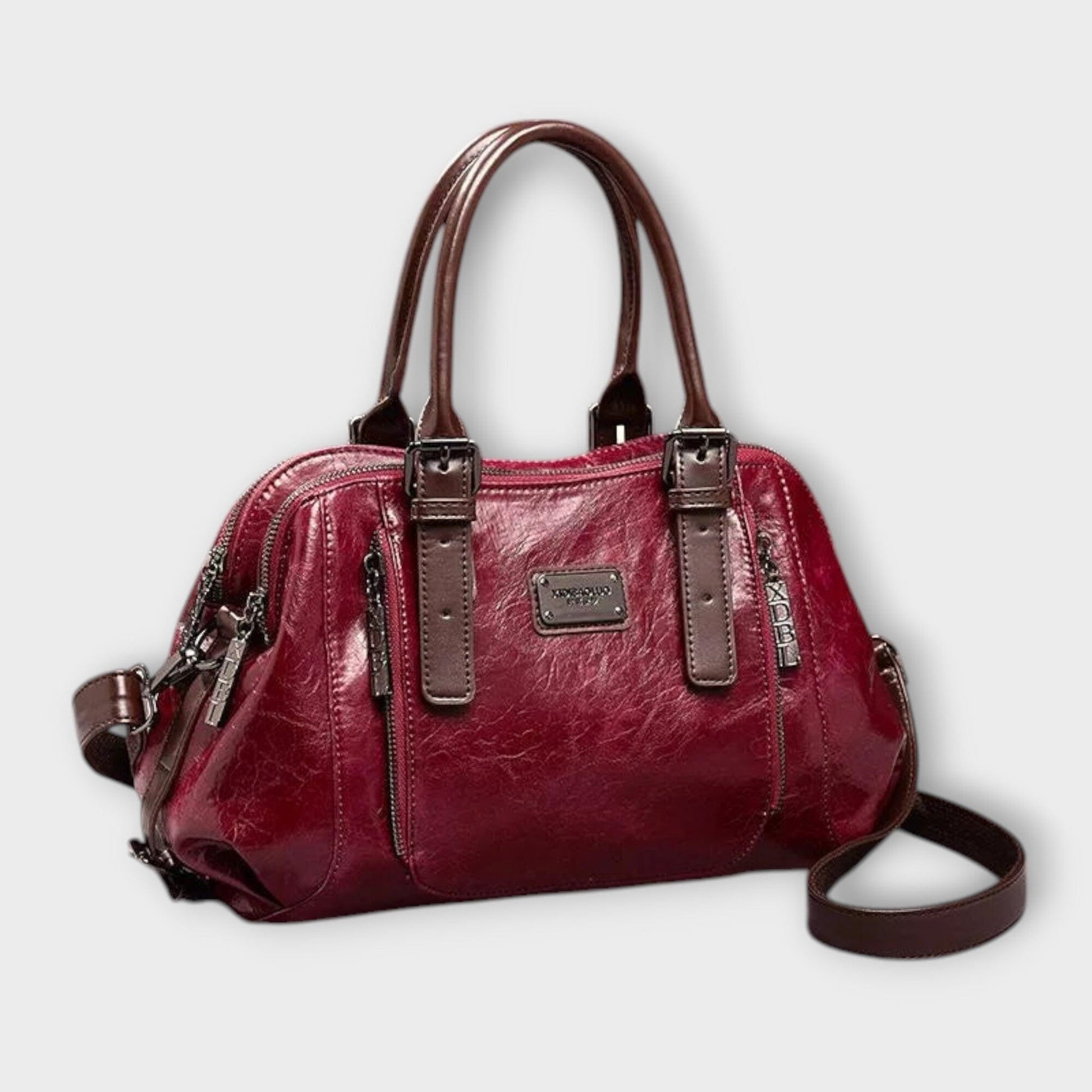Rita. – Bolso de hombro vintage elegante Rita. – Bolso de hombro vintage elegante Rita Rojo 