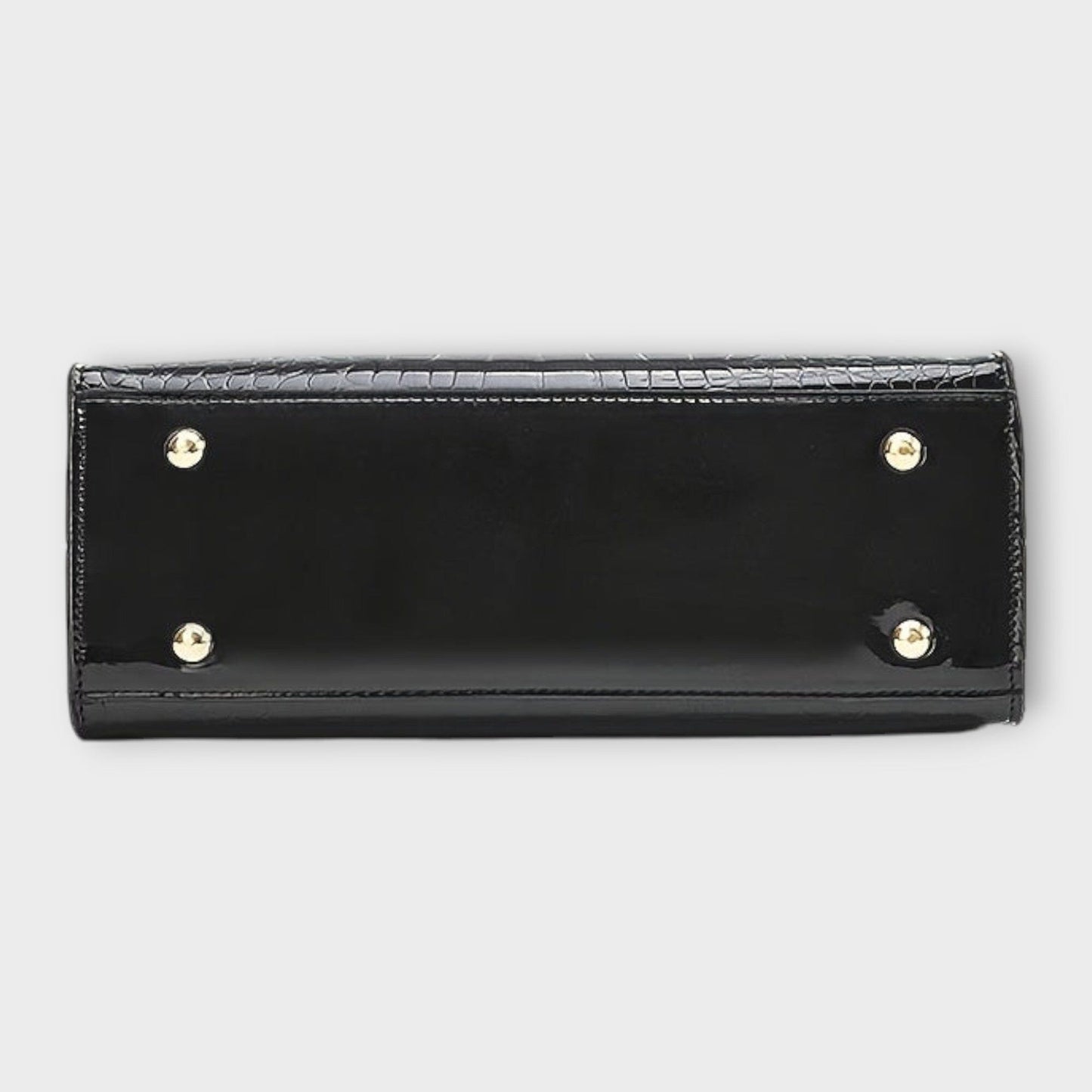 Rita. – Bolso de mano efecto cocodrilo brillante Rita. – Bolso de mano efecto cocodrilo brillante Rita 