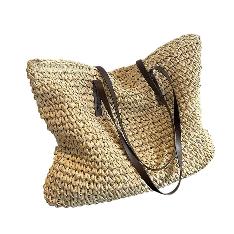 Rita. – Bolso tote tejido Rita. – Bolso tote tejido Rita Beige 