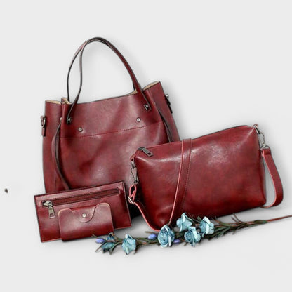 Rita. – Set de 4 bolsos vintage Rita. – Set de 4 bolsos vintage Rita Rojo 