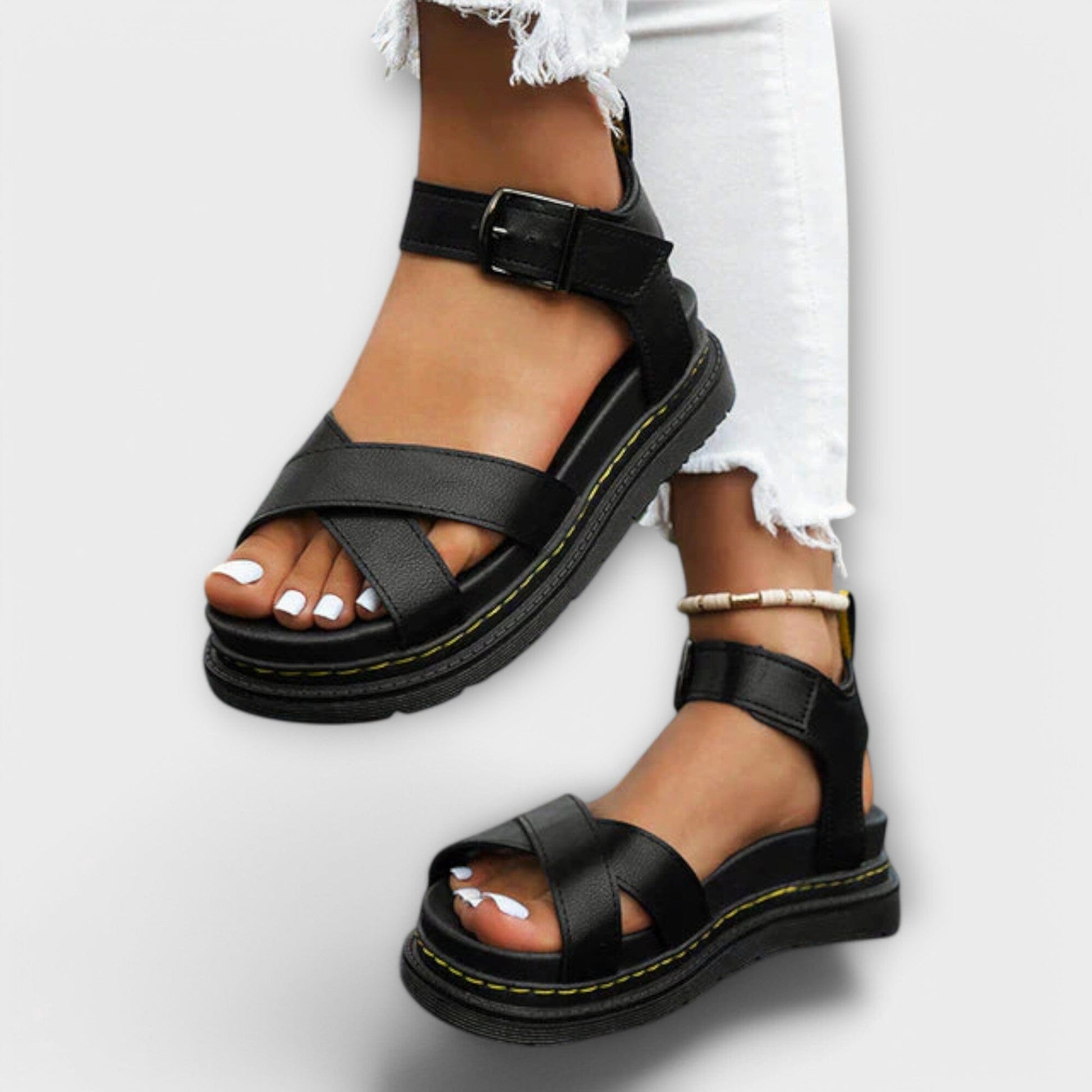 Rosa – Sandalias deportivas ortopédicas para mujer con comodidad y soporte Rosa – Sandalias deportivas ortopédicas para mujer con comodidad y soporte A minha loja Negro 36 
