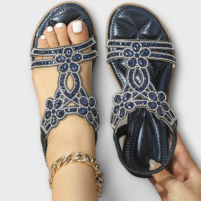 Rosalie – Sandalias ortopédicas con estilo boho Rosalie – Sandalias ortopédicas con estilo boho A minha loja Azul 36 
