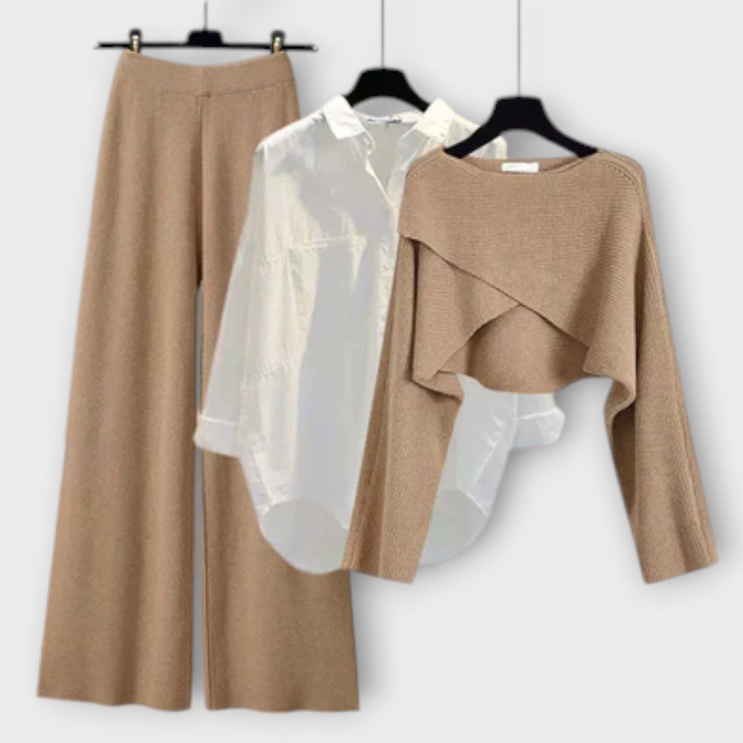 Sandra - Conjunto Cómodo de Tres Piezas Sandra - Conjunto Cómodo de Tres Piezas A minha loja Braun S 
