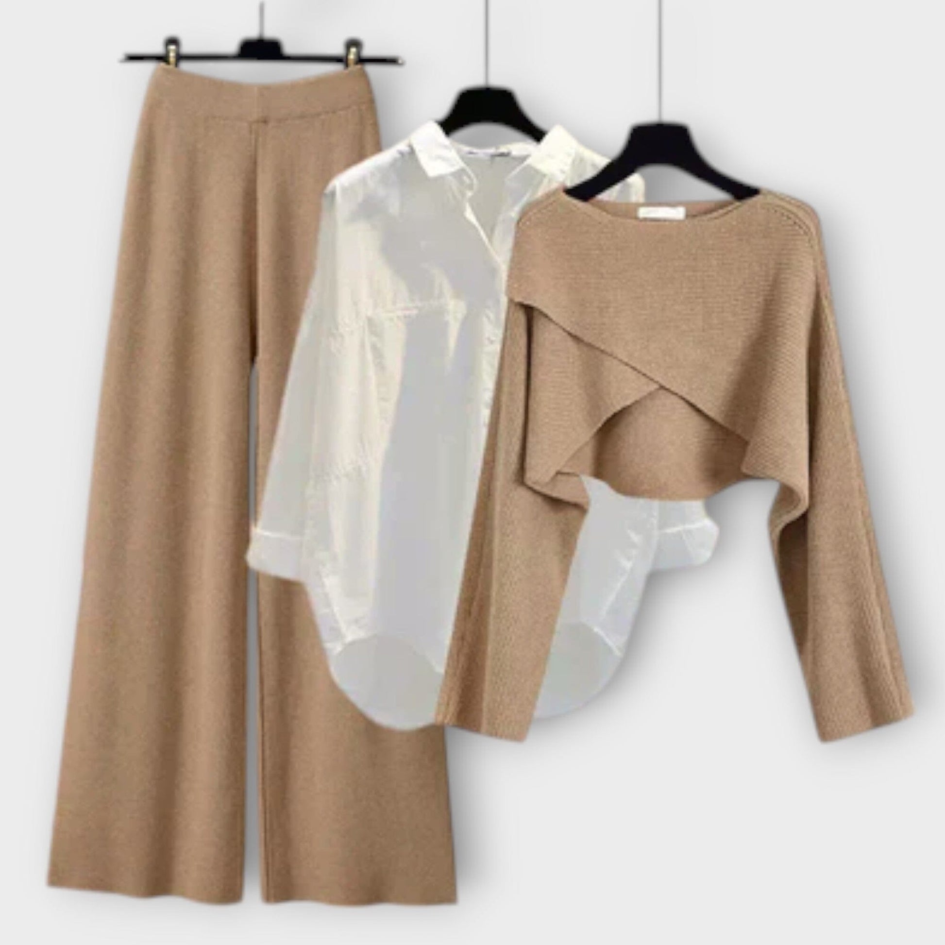 Sandra - Conjunto Cómodo de Tres Piezas Sandra - Conjunto Cómodo de Tres Piezas A minha loja Braun S 