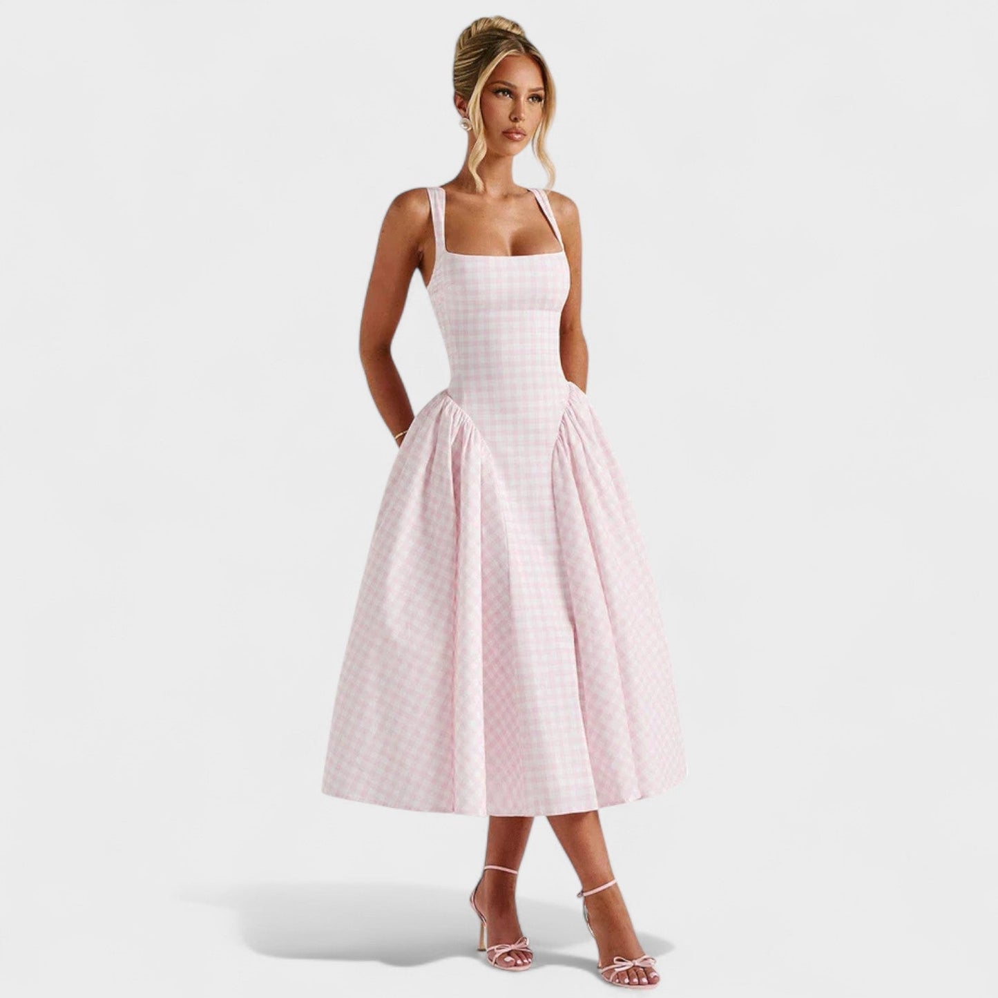 Sherrie – El vestido midi con encanto vintage