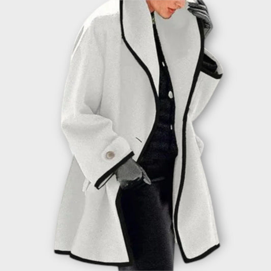 Sherry - Elegante Abrigo Trench Sherry - Elegante Abrigo Trench A minha loja Blanco S 