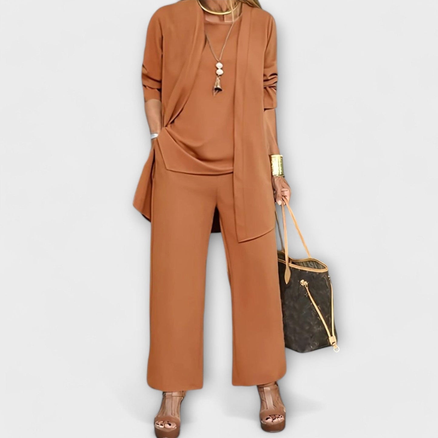 Sophia - Conjunto Casual de Tres Piezas Sophia - Conjunto Casual de Tres Piezas A minha loja 