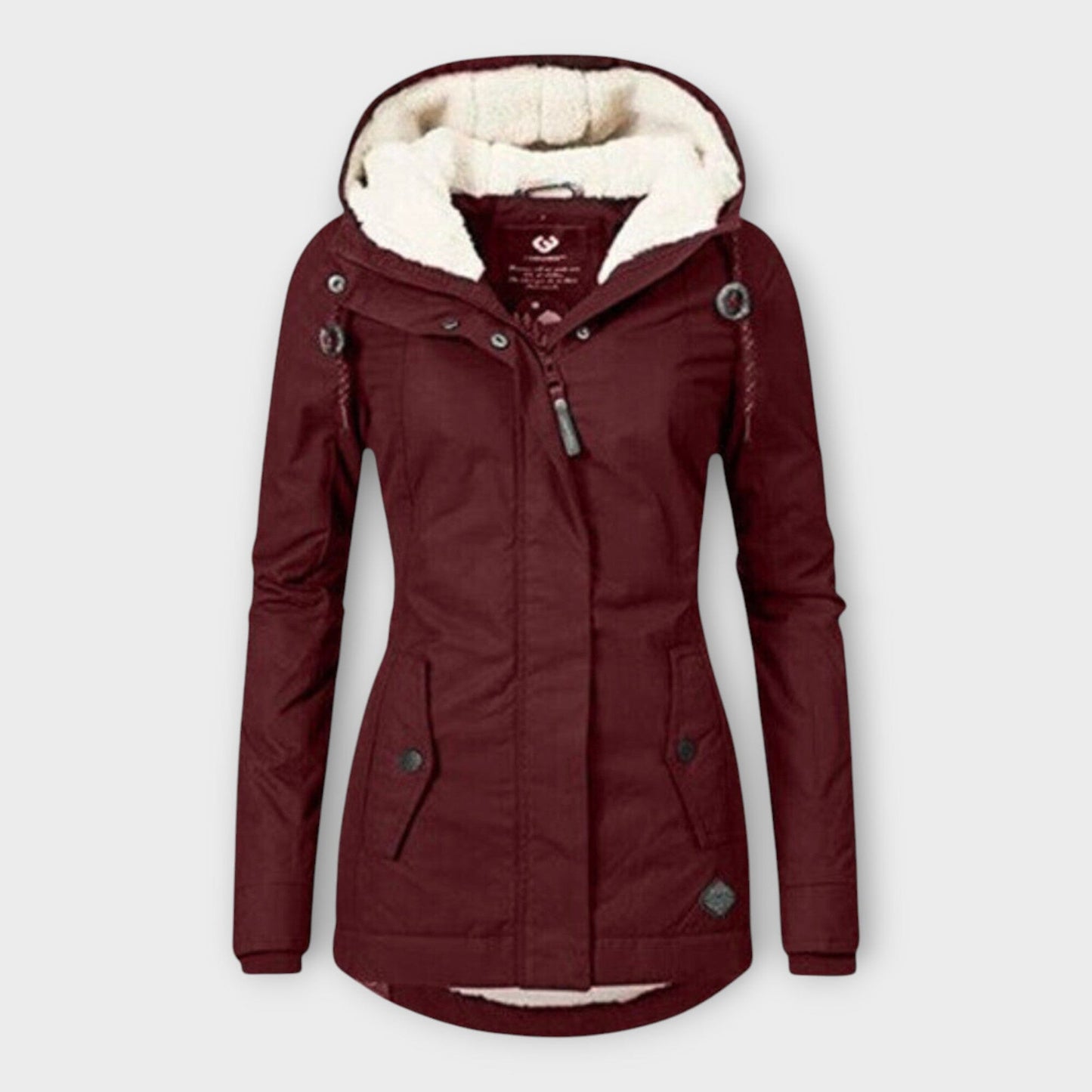 Sophie - Chaqueta de Invierno Forrada e Impermeable Sophie - Chaqueta de Invierno Forrada e Impermeable A minha loja Rojo XS 