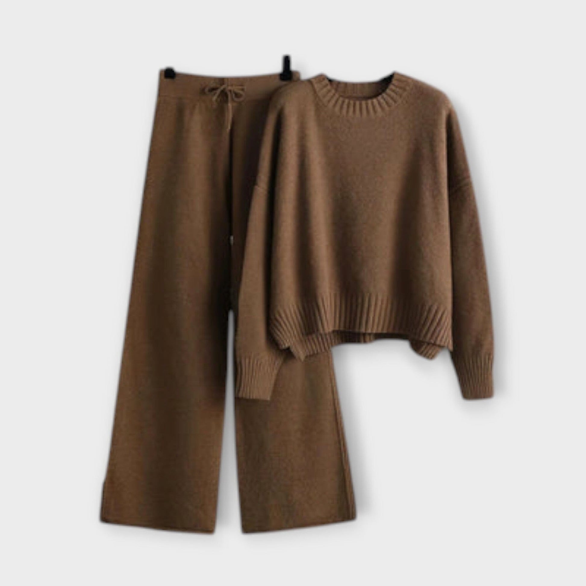Stella - Conjunto Casual de Bordado Stella - Conjunto Casual de Bordado A minha loja Braun Einheitsgröße (S-2XL) 
