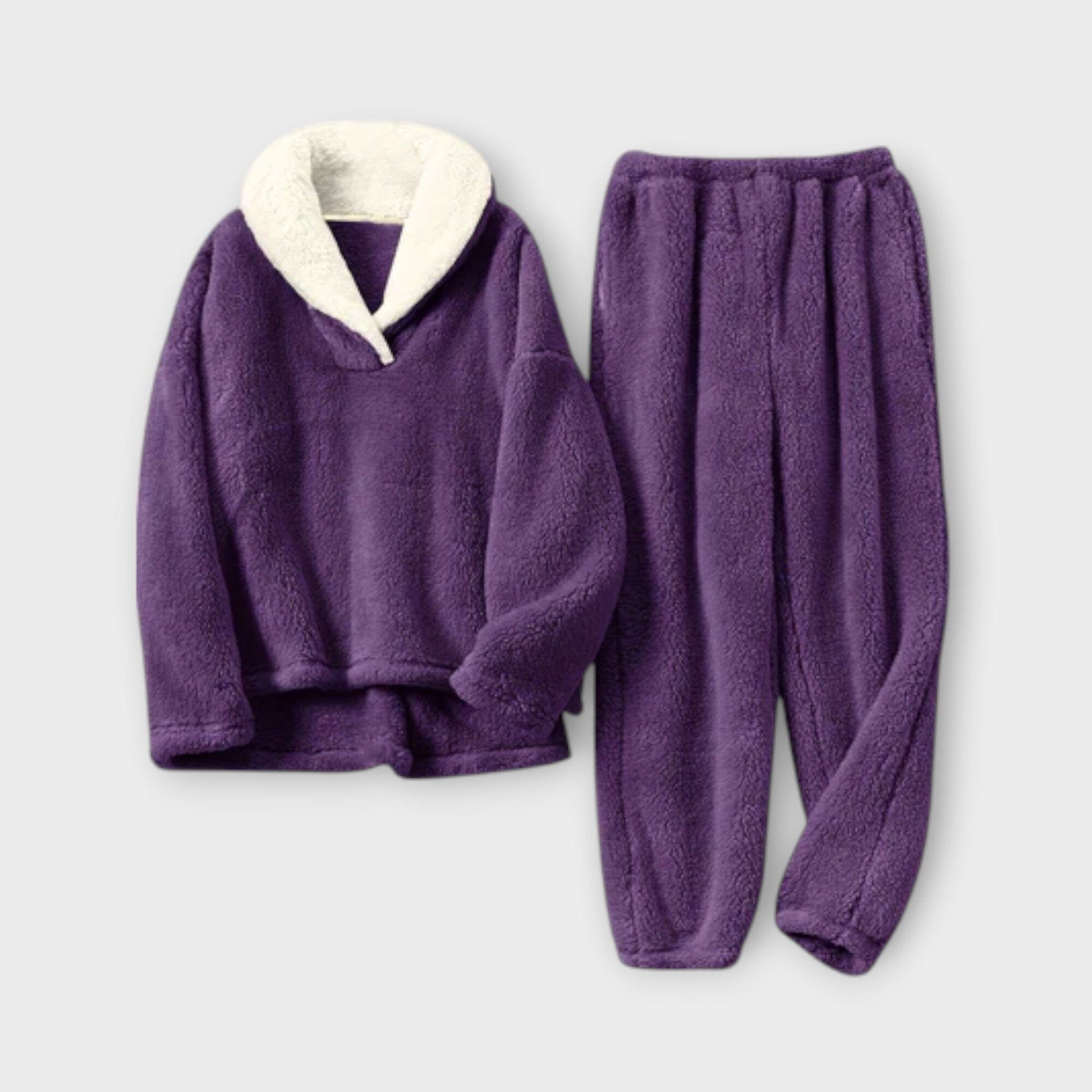 Stella – Conjunto de Franela Acogedor Stella – Conjunto de Franela Acogedor A minha loja Lila M 