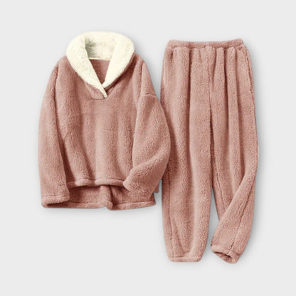 Stella – Conjunto de Franela Acogedor Stella – Conjunto de Franela Acogedor A minha loja Pink M 