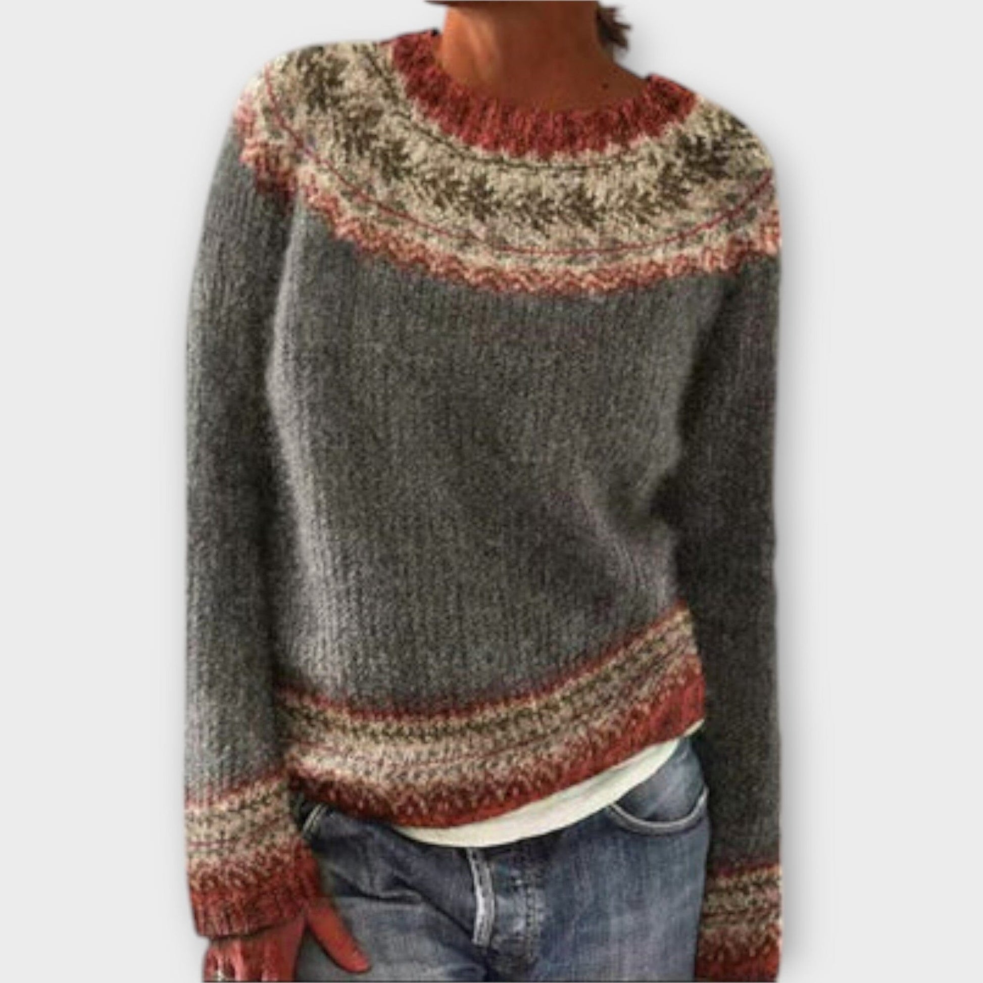 Suéter de Punto Vintage para Mujer Suéter de Punto Vintage para Mujer A minha loja Grau XS 