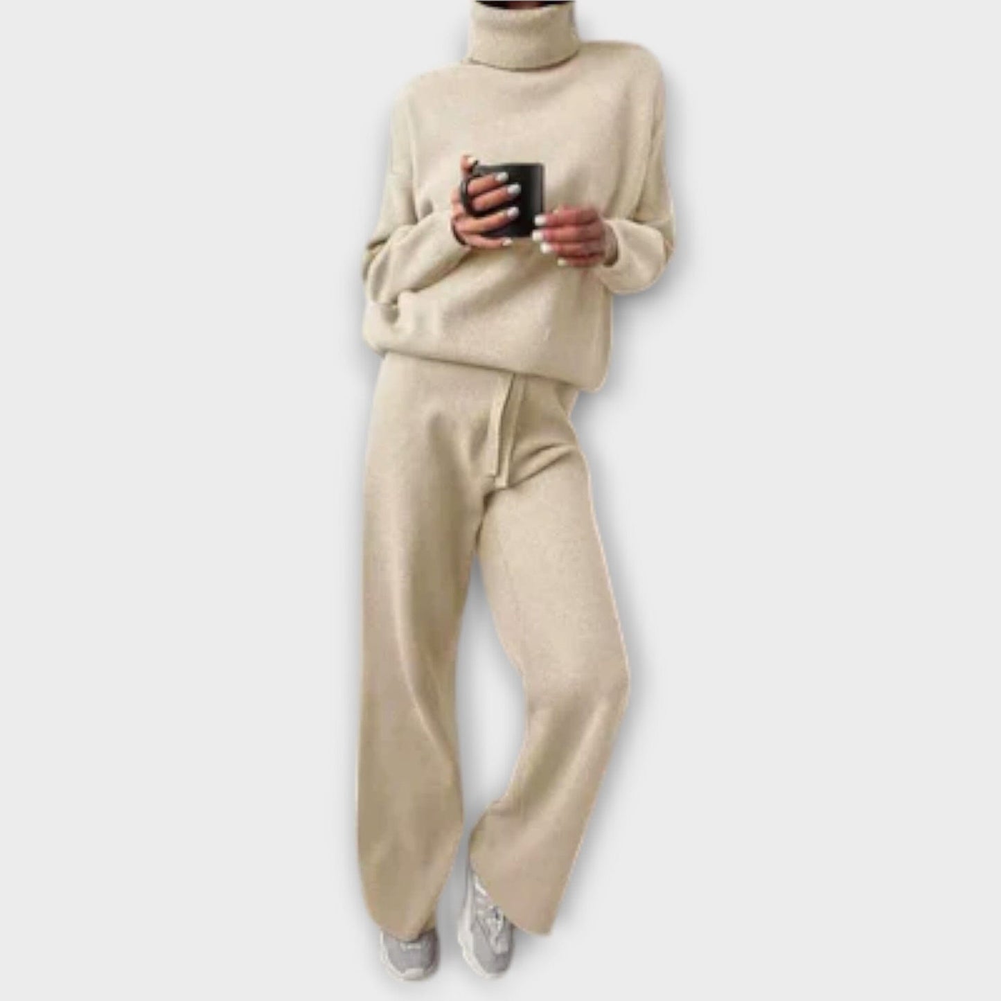 Theresa - Conjunto Acogedor Theresa - Conjunto Acogedor A minha loja Beige S 