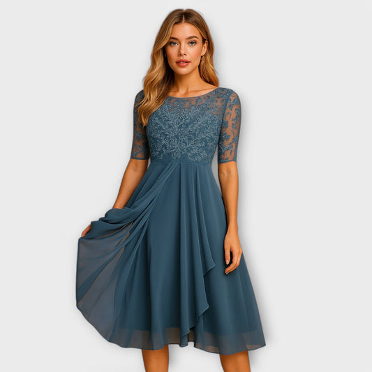 Vestido para invitadas de boda Vestido para invitadas de boda A minha loja Azul XS 