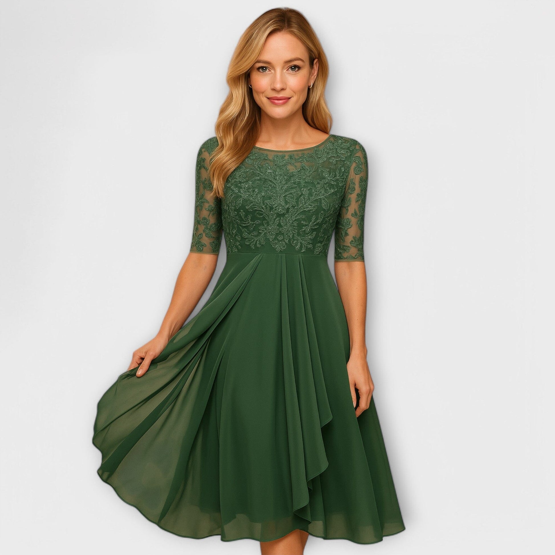 Vestido para invitadas de boda Vestido para invitadas de boda A minha loja Verde XS 