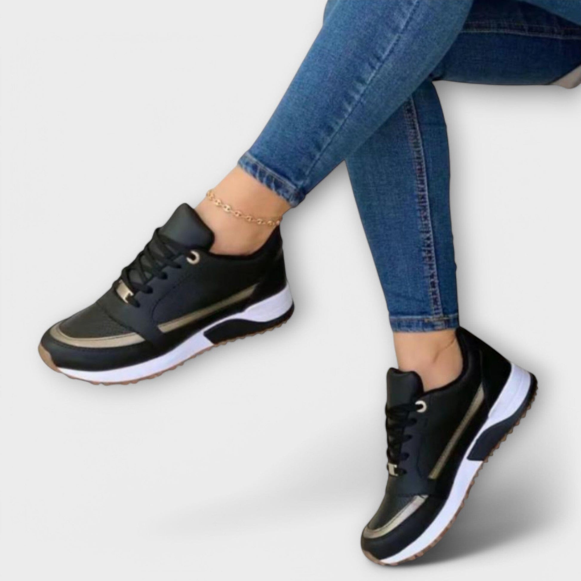 Zapatillas ortopédicas ligeras para mujer Zapatillas ortopédicas ligeras para mujer A minha loja Negro 36 